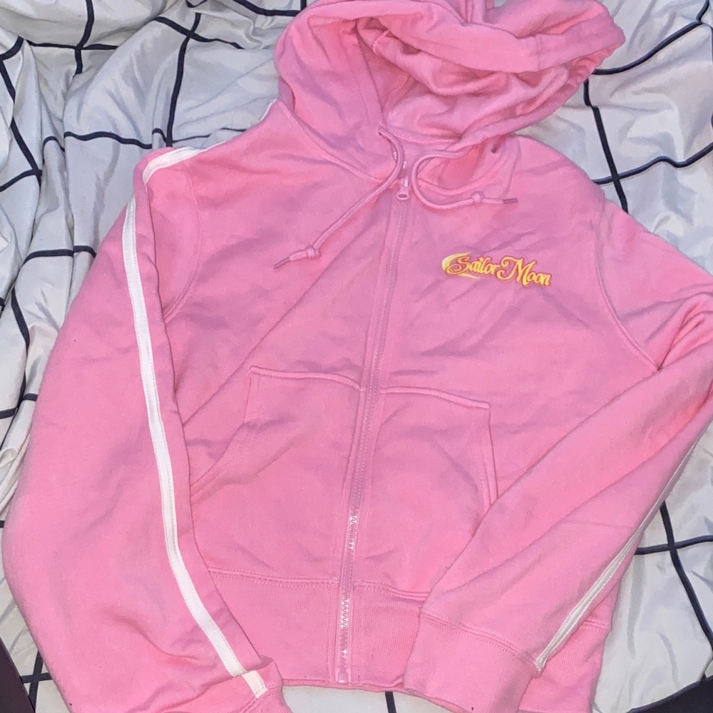 Pink Sailor Moon Graphic Sweatshirt